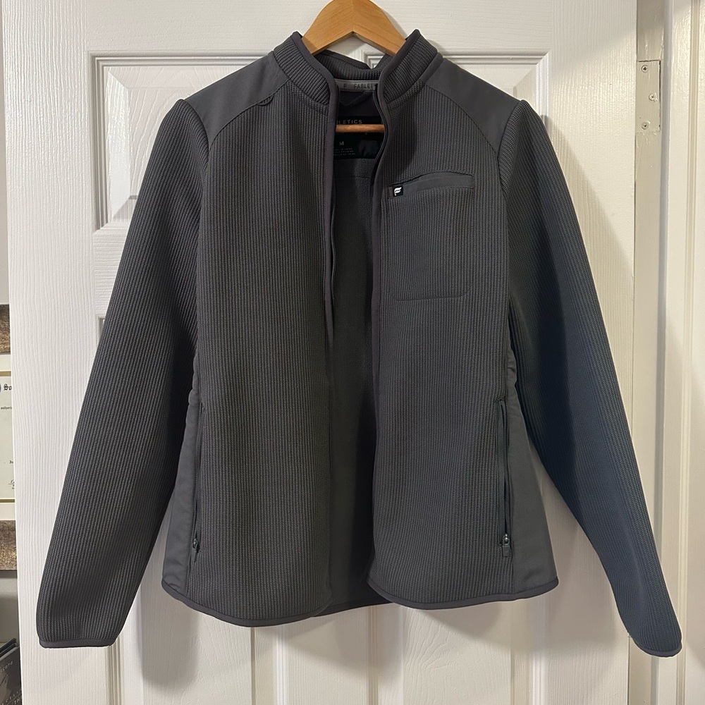 Fabletics Pace Knit Scrub Jacket - M - image 1